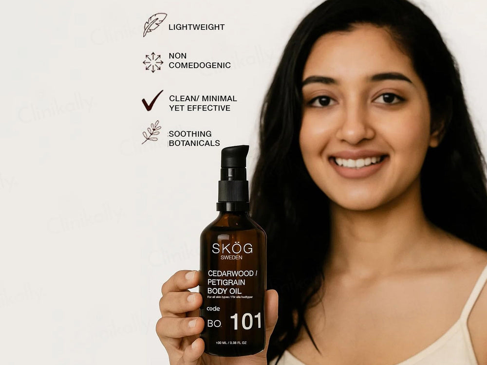 SKOG BO Cedarwood & Petitgrain Body Oil