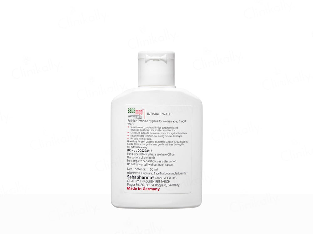 Sebamed Intimate Wash For Women Aged 15-50
