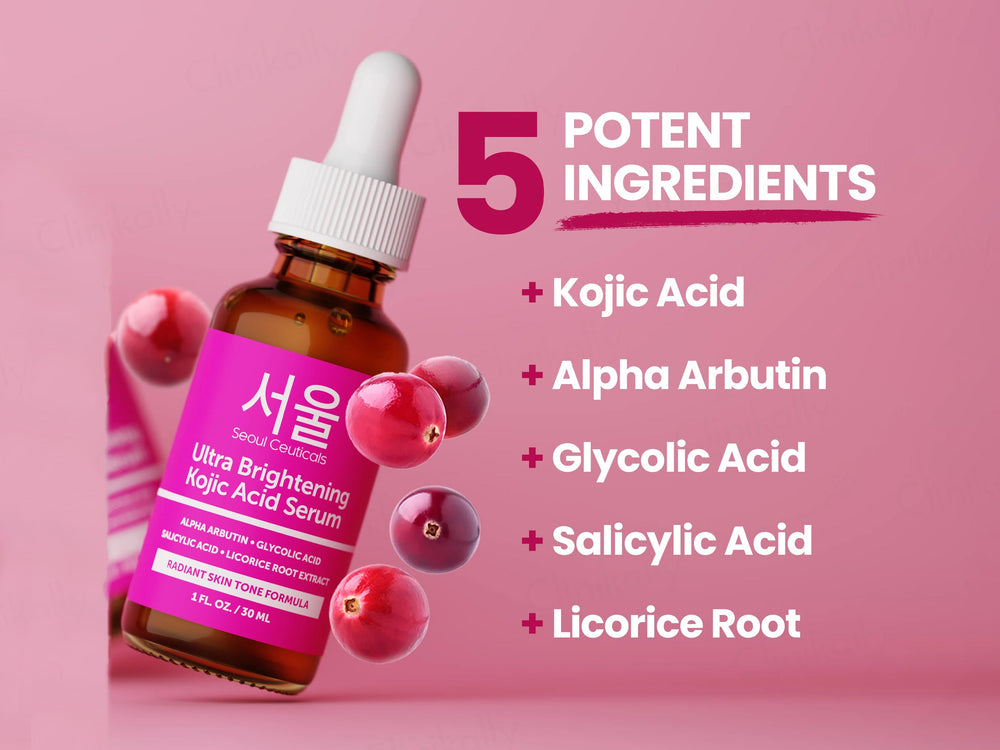 SeoulCeuticals Ultra Brightening Kojic Acid Face Serum