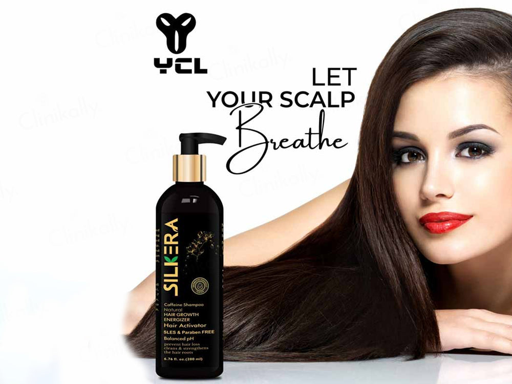 Silkera Natural Caffeine Hair Growth Energizer Shampoo