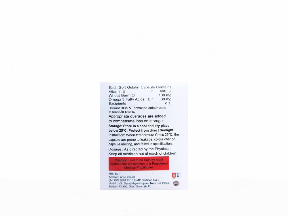 Softica-E Softgel Capsule