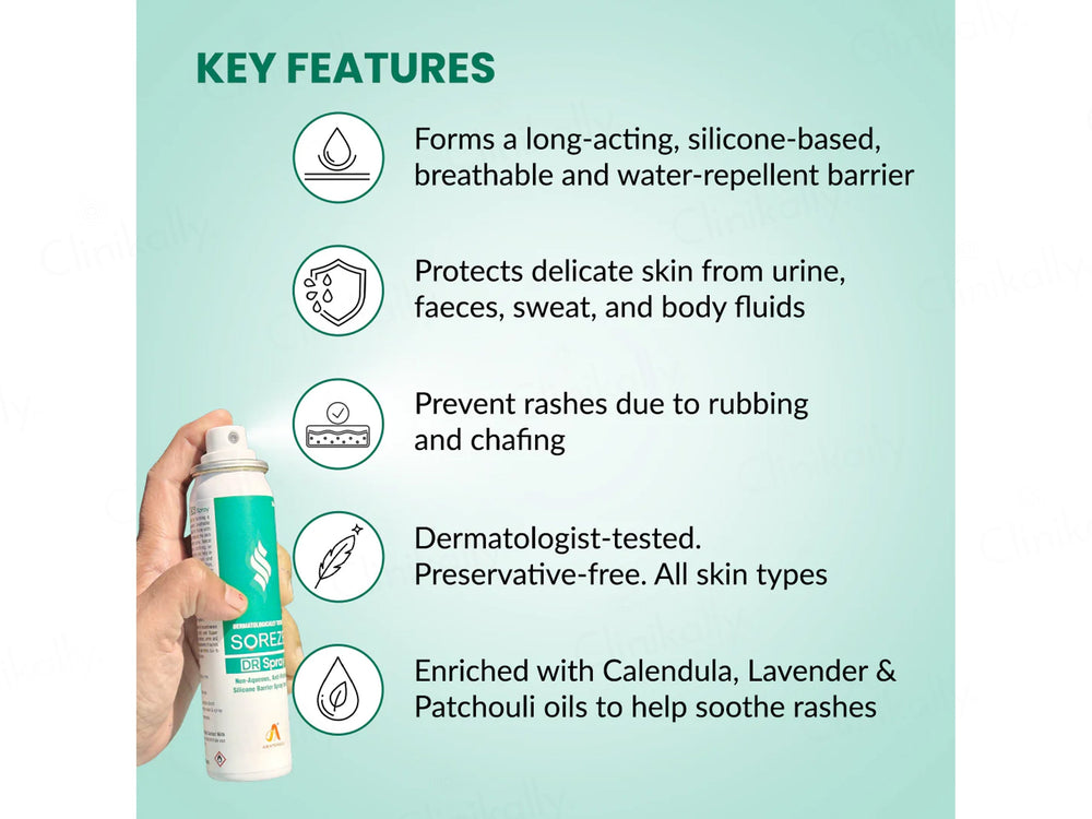 Soreze DR Silicone Barrier Spray