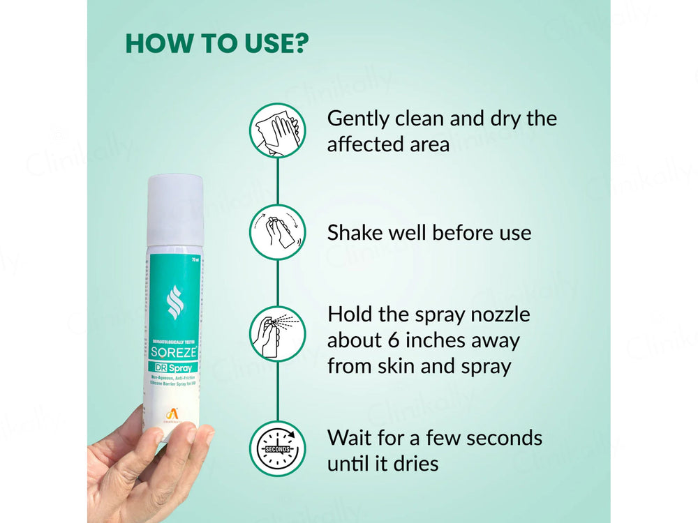 Soreze DR Silicone Barrier Spray