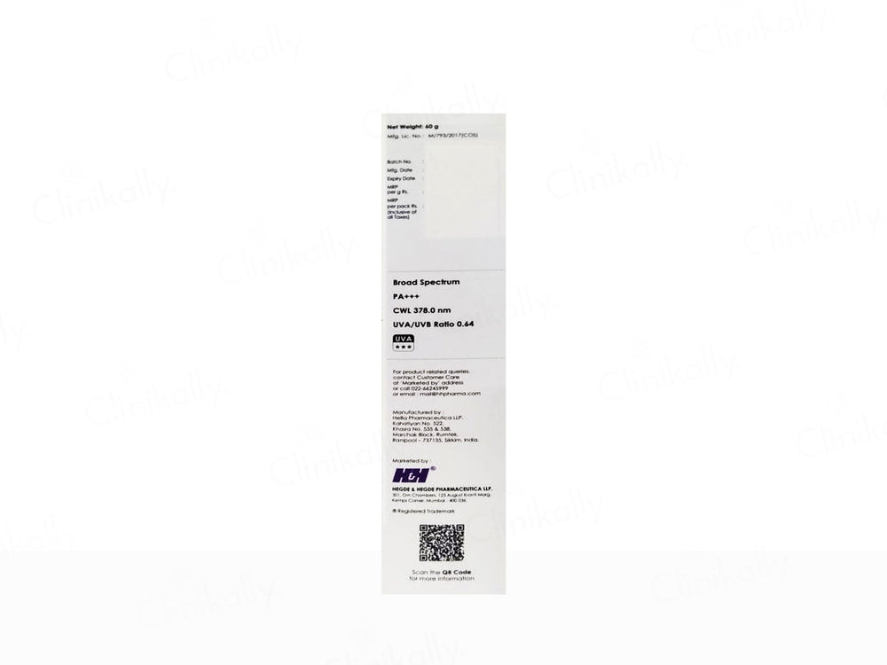 Sunban Ultra Pro Gel Nano Zinc Sunscreen SPF 35+ PA+++