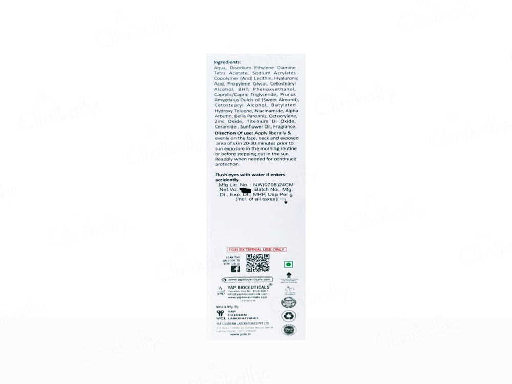 Suntan Hydra Bright Hyaluronic Acid Brightening Sunscreen SPF 50+ PA++++