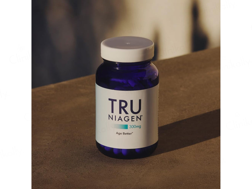 TRU Niagen Age Better Nicotinamide Riboside 300mg Dietary Supplement Veg Capsule