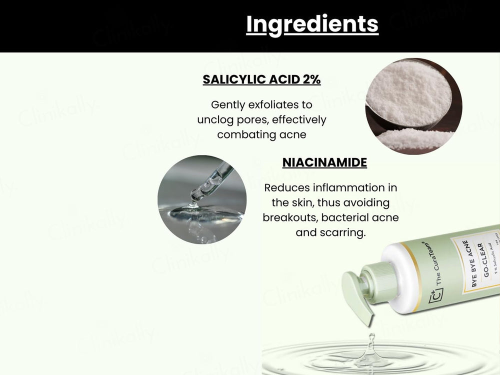 The CuraTeam Go-Clear Bye Bye Acne 2% Salicylic Acid Anti-Acne Bodywash