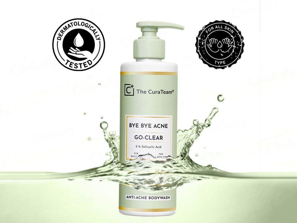 The CuraTeam Go-Clear Bye Bye Acne 2% Salicylic Acid Anti-Acne Bodywash