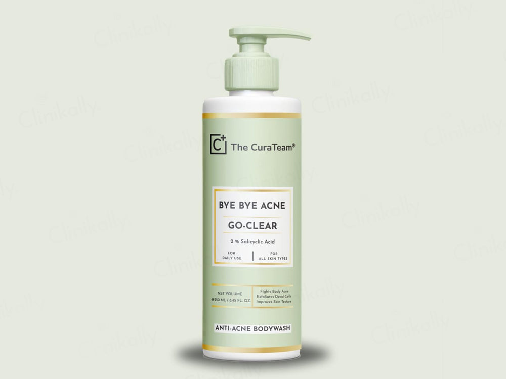 The CuraTeam Go-Clear Bye Bye Acne 2% Salicylic Acid Anti-Acne Bodywash