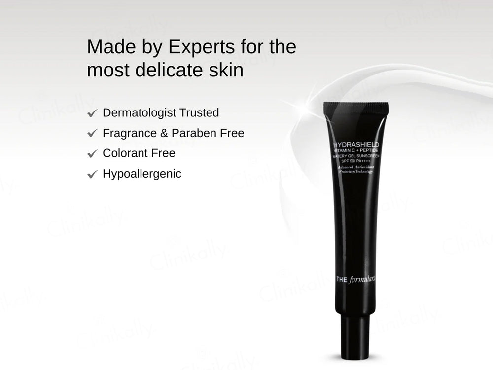 The FormulaRx Hydrashield Vitamin C + Peptide Watery Gel Sunscreen