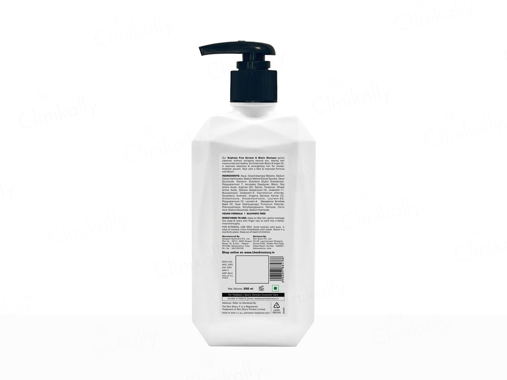 The Skin Story Sulphate Free Keratin & Biotin Shampoo