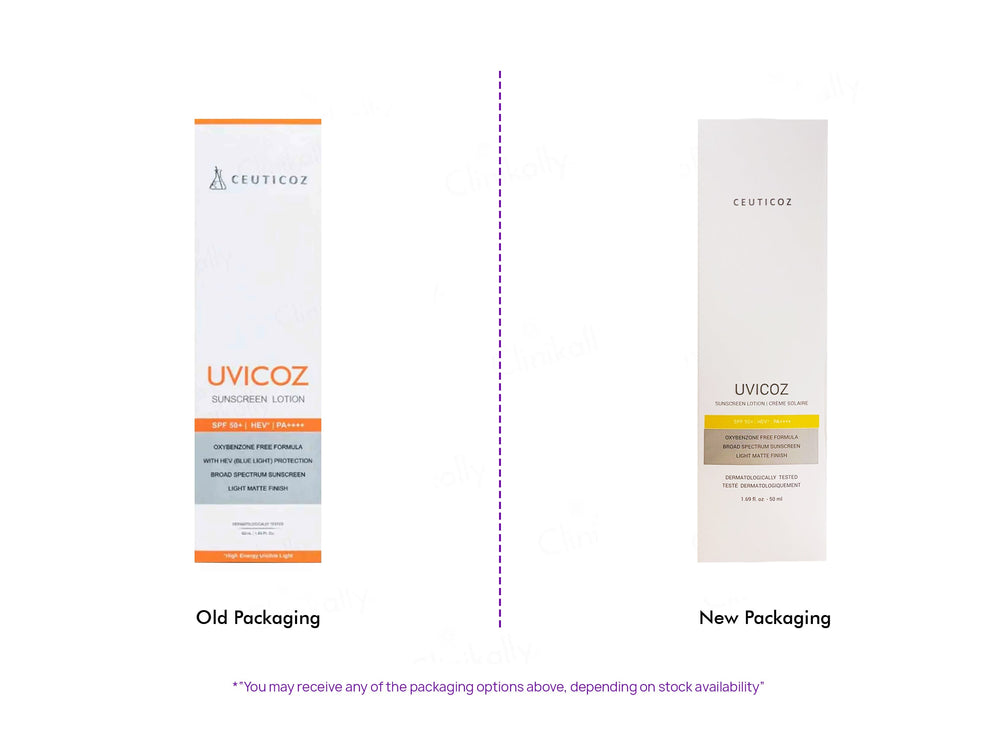 Uvicoz HEV Sunscreen Lotion SPF 50+ PA++++