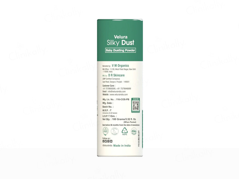 Velura Silky Dust Baby Dusting Powder