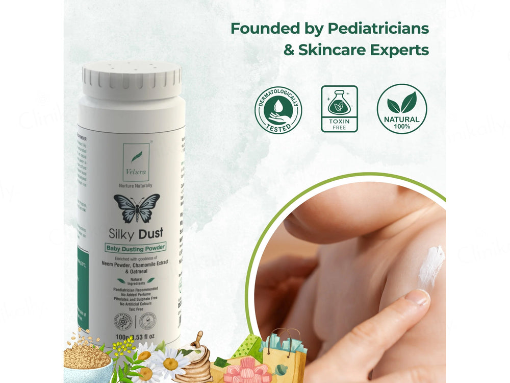 Velura Silky Dust Baby Dusting Powder