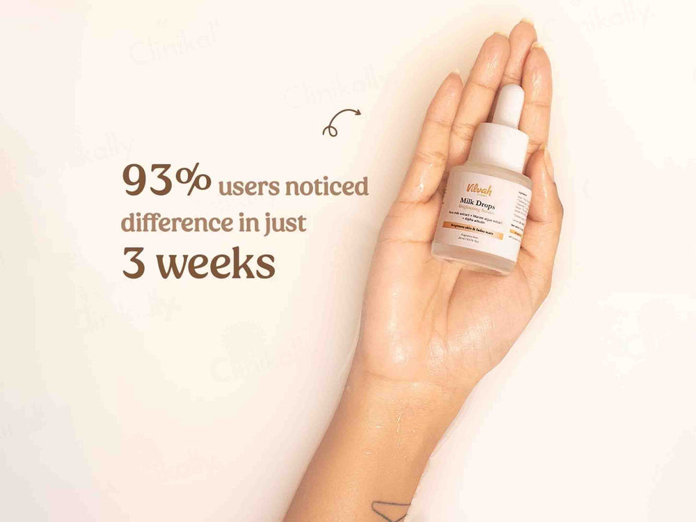 Vilvah Store Milk Drop Brightening Serum
