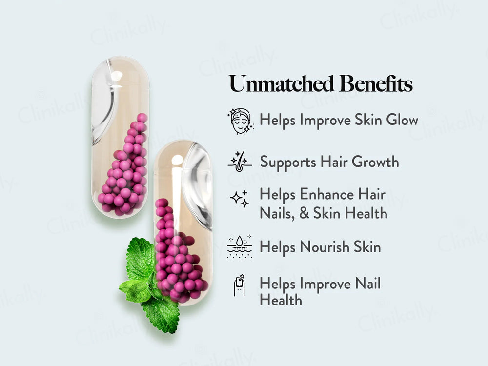 Wellbeing Nutrition Slow Hair & Skin & Nails Capsule
