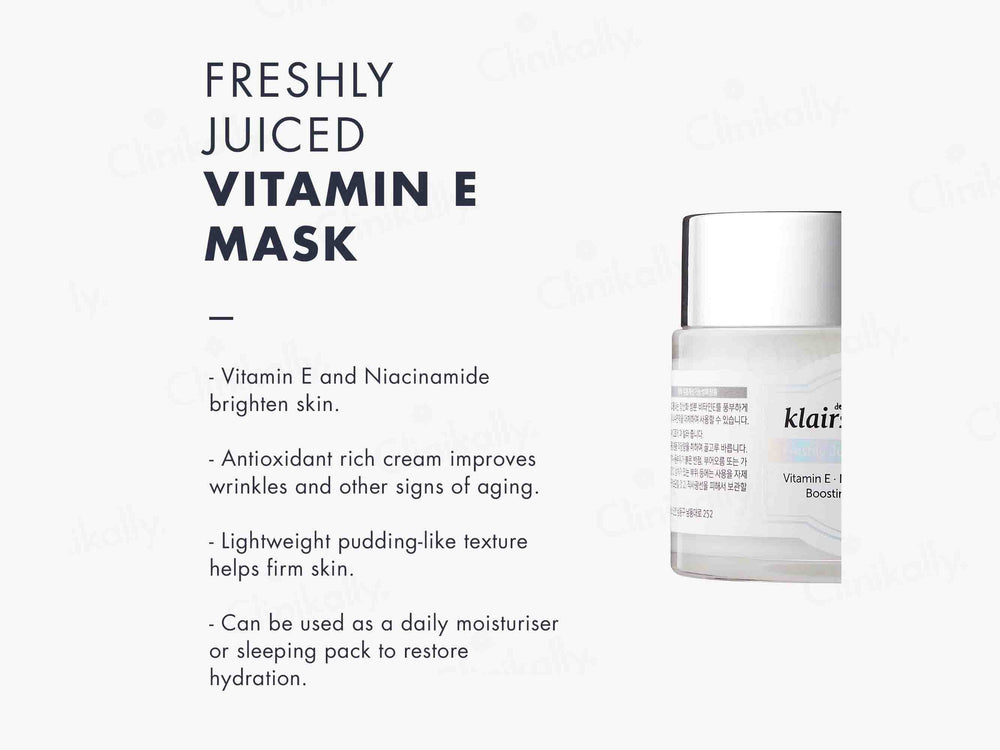Klairs Freshly Juiced Vitamin E Mask