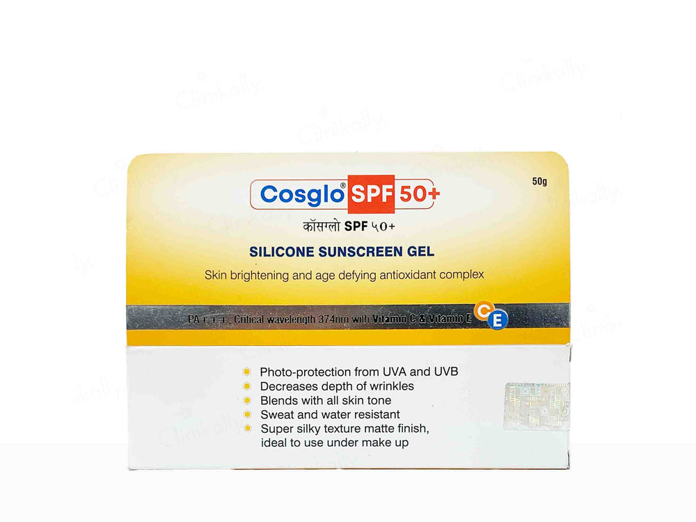 Cosglo Silicone Sunscreen Gel SPF 50+