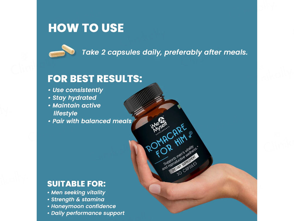 iMeMyself Romacare For Him Dietary Supplement Vegetarian Capsule