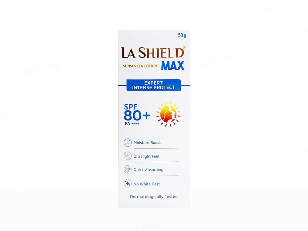 La Shield Max Expert Intense Protect Sunscreen Lotion SPF 80+ PA++++