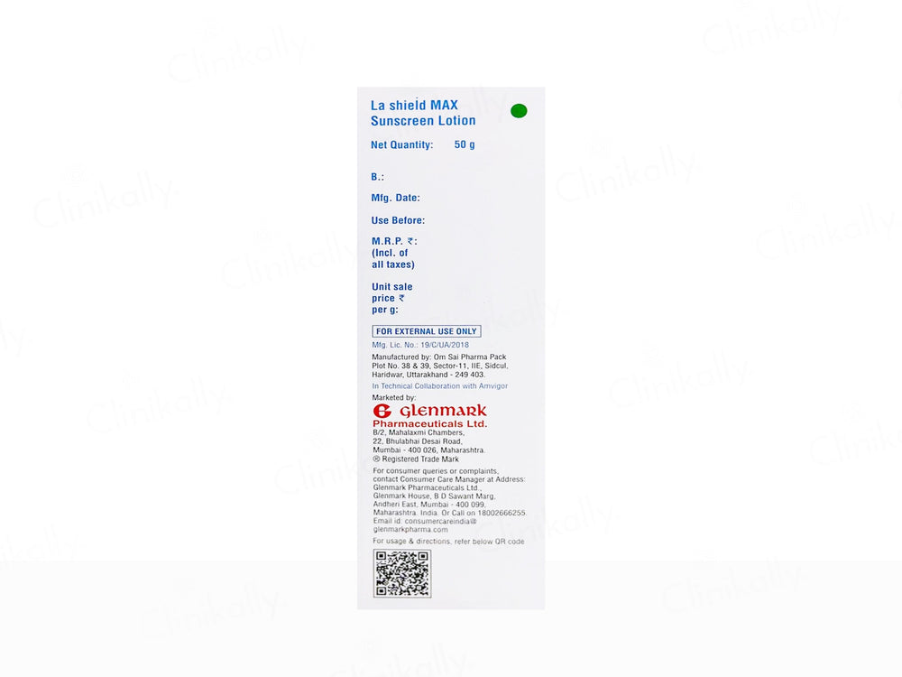 La Shield Max Expert Intense Protect Sunscreen Lotion SPF 80+ PA++++